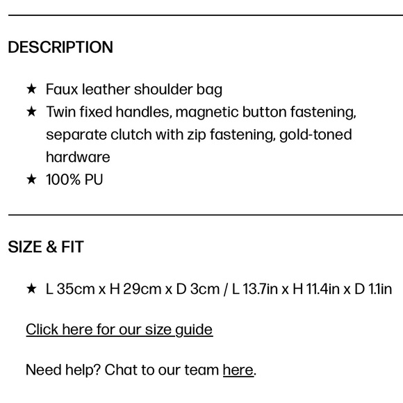 Princess Polly ZENIA Shoulder Bag NWT 🏷️ - Picture 2 of 4